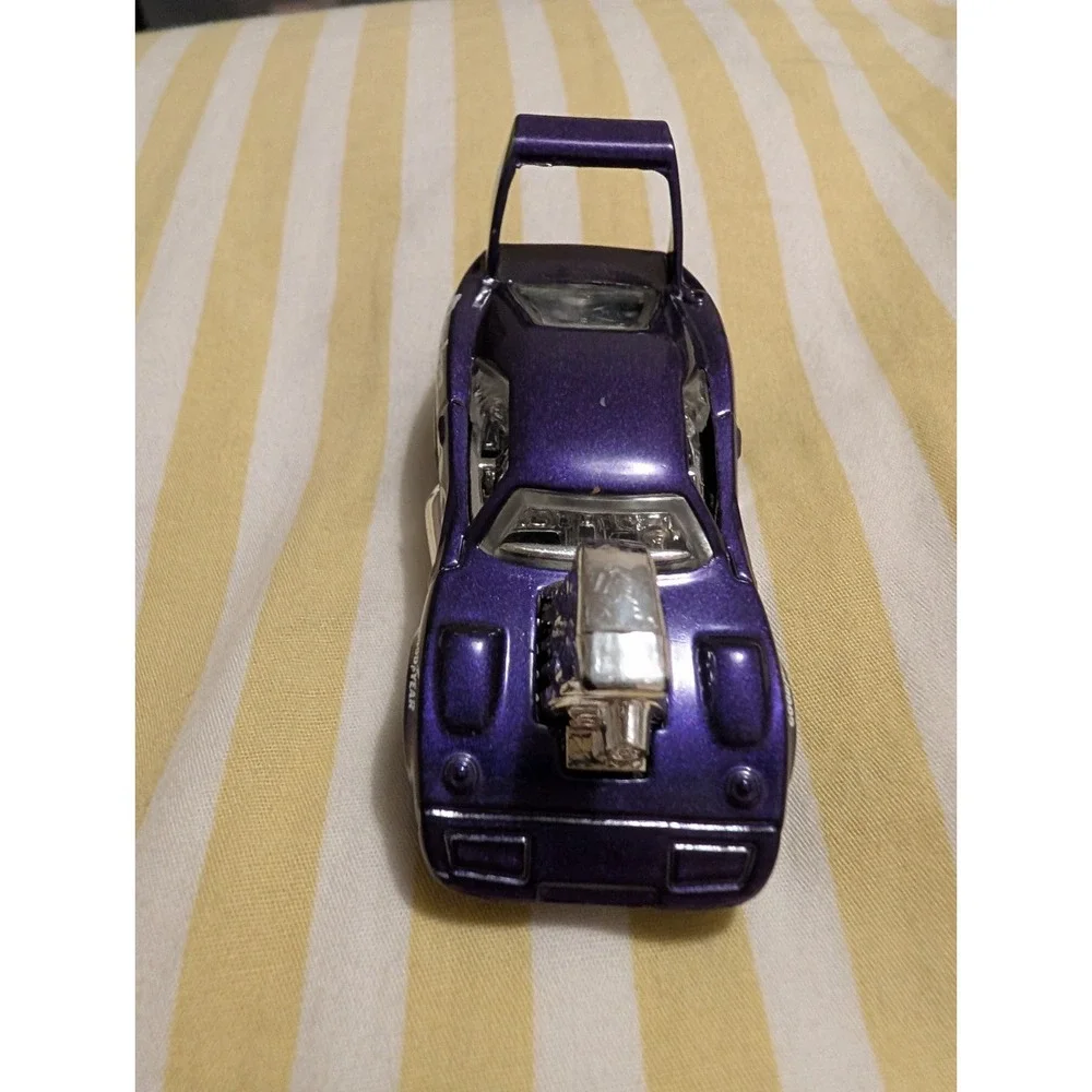2017 Hot Wheels Tooned #5/10, Dodge Charger Daytona, Purple, Coll. #103/365